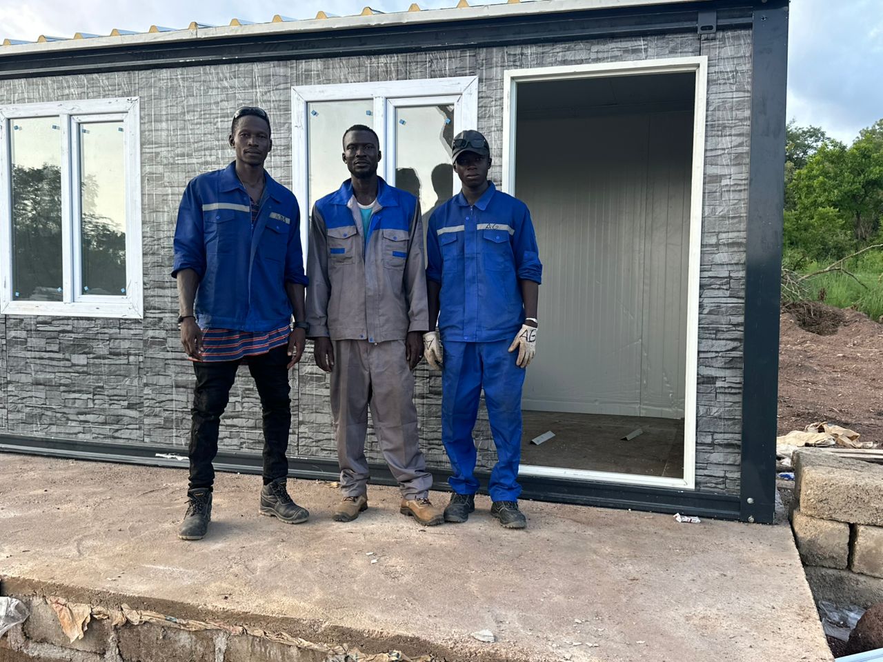 Equipe AGDS sur chantier